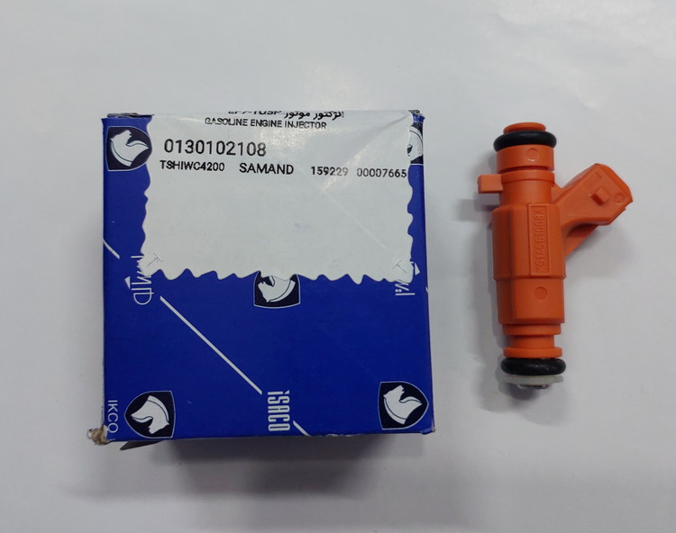 انژکتور موتور سمند ملی (EF7) بنزینی بوش (bosch) شرکتی ایساکو اصل 0130102108