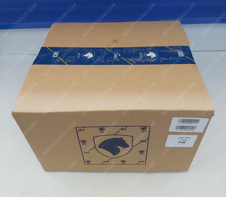 اویل پمپ (پمپ روغن) پژو 206 تیپ 5 (موتور TU5) 21 دندانه شرکتی ایساکو اصل 0360101199