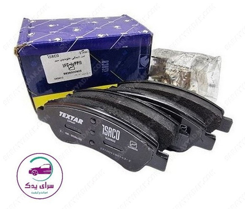 لنت ترمز جلو پژو 206 تیپ 5 تکستار شرکتی ایساکو اصل