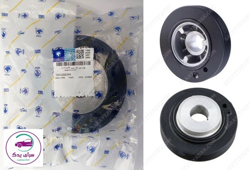 پولی سر میل لنگ پژو 405 موتور XU7+ , XU7 شرکتی ایساکو اصل