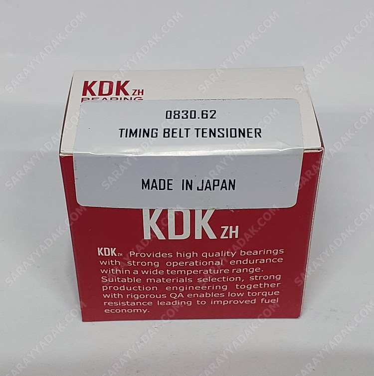 غلتک تسمه تایم ثابت پژو 206 تیپ 5 - KDK اصلی با لیبل ویژن
