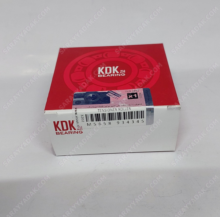 غلتک تسمه سفت کن تایم ساعتی پژو 206 تیپ5 - KDK اصلی با لیبل ویژن