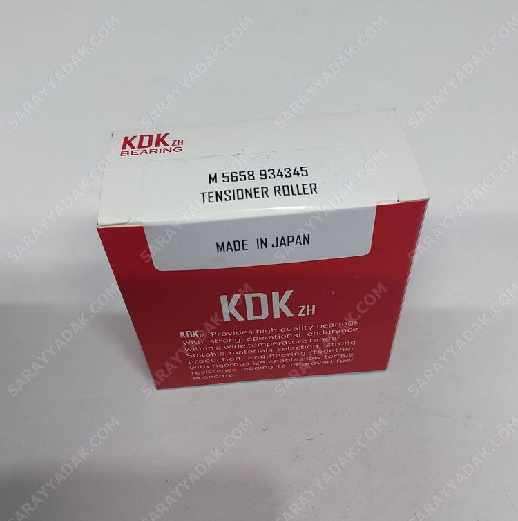 غلتک تسمه سفت کن تایم ساعتی پژو 206 تیپ5 - KDK اصلی با لیبل ویژن