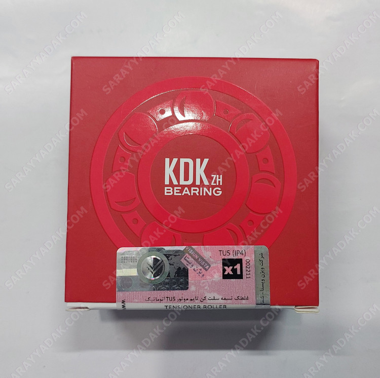 غلتک تسمه سفت کن تایم ساعتی پژو 206 تیپ5 - KDK اصلی با لیبل ویژن