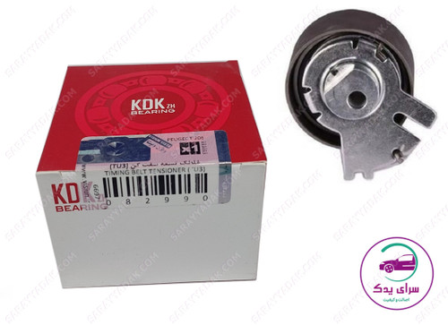 غلتک تسمه سفت کن تایم ساعتی پژو 206 تیپ 2 برند kdk ژاپن اصل