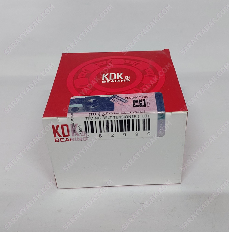 غلتک تسمه سفت کن تایم ساعتی پژو 206 تیپ 2 - KDK اصل زاپن با لیبل ویژن