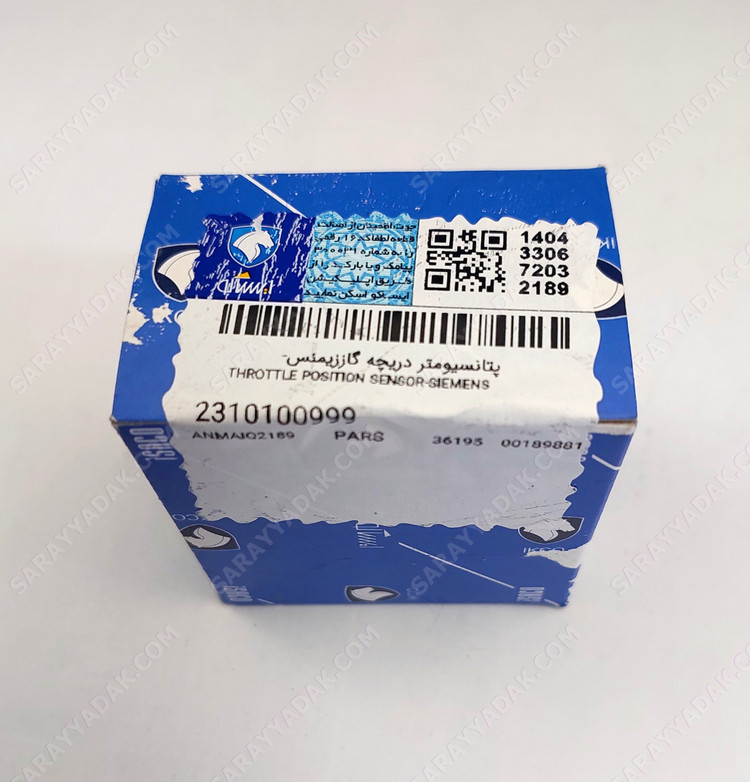 پتانسیومتر دریچه گاز پژو 405 ، پارس و سمند شرکتی ایساکو اصل 2310100999