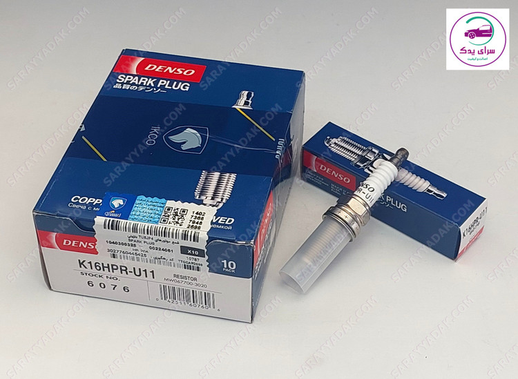 شمع موتور پژو 206 تیپ 5 دنسو ژاپن شرکتی ایساکو اصل