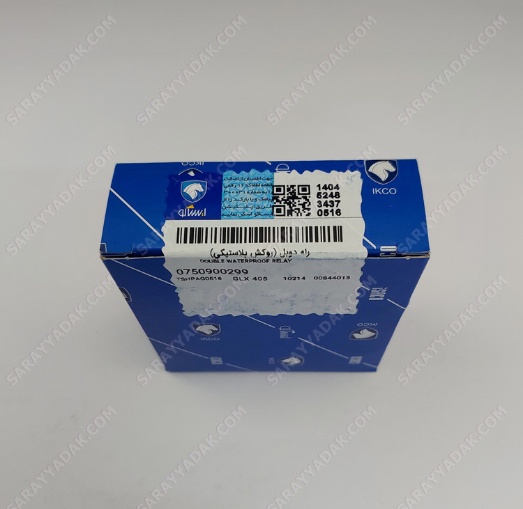 رله دوبل پژو 405 ، پارس و سمند با موتور XU7 شرکتی ایساکو اصل 0750900299
