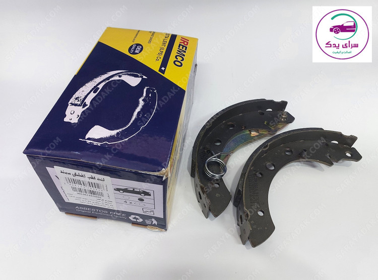 لنت ترمز کفشکی عقب سمند EF7 شرکتی امکو اصل