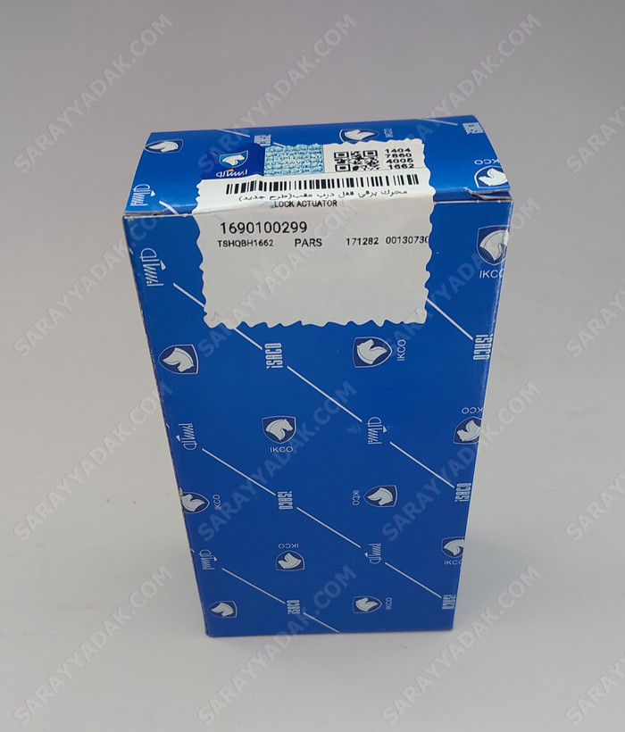 محرک برقی قفل درب عقب و درب صندوق پژو 405 (طرح جدید) شرکتی ایساکو اصل 1690100299
