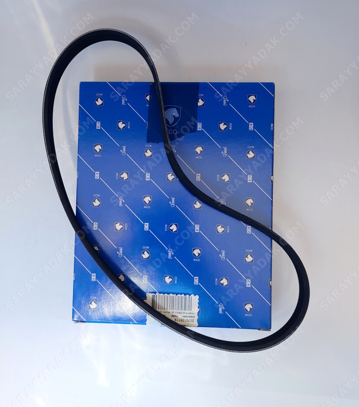 تسمه دینام پژو 405SLX و پارس ( موتور TU5 ) شرکتی ایساکو اصل 2070100119