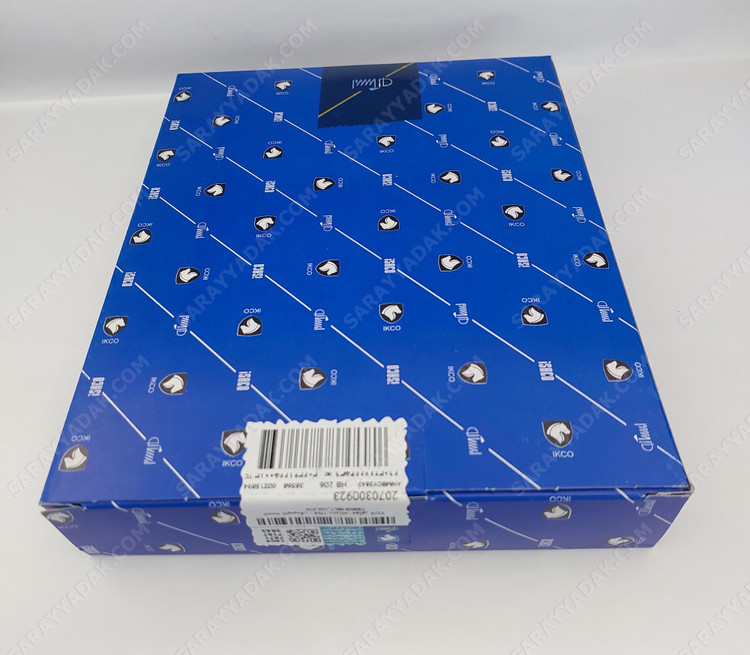 تسمه تایم پژو 206 تیپ 2 موتور TU3 شرکتی ایساکو اصل 2070300923