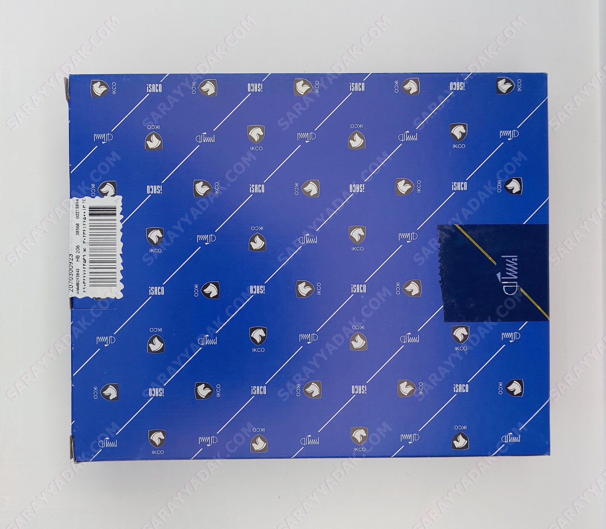 تسمه تایم پژو 206 تیپ 2 موتور TU3 شرکتی ایساکو اصل