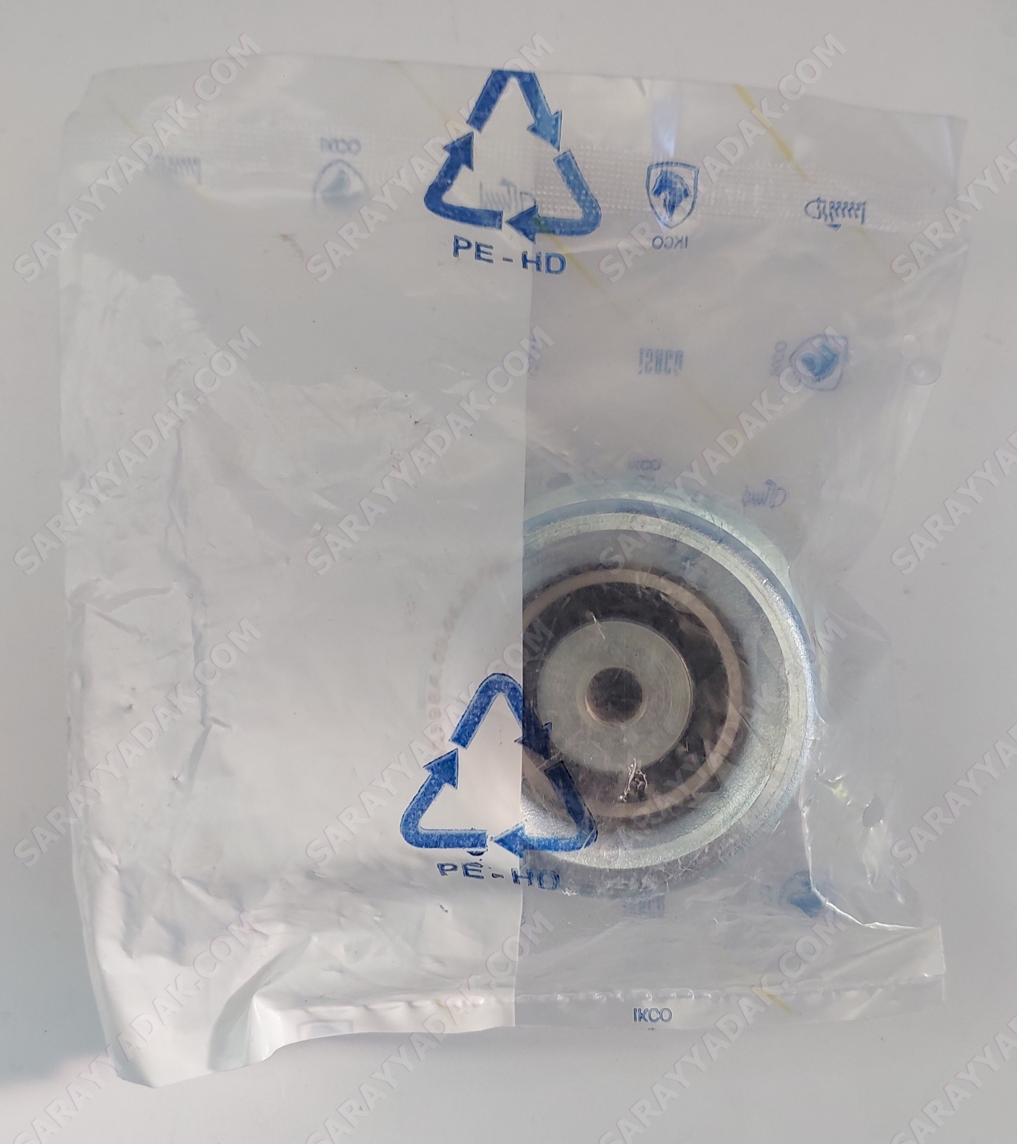 غلتک هرزگردثابت تسمه تایم سمند EF7 شرکتی ایساکو اصل