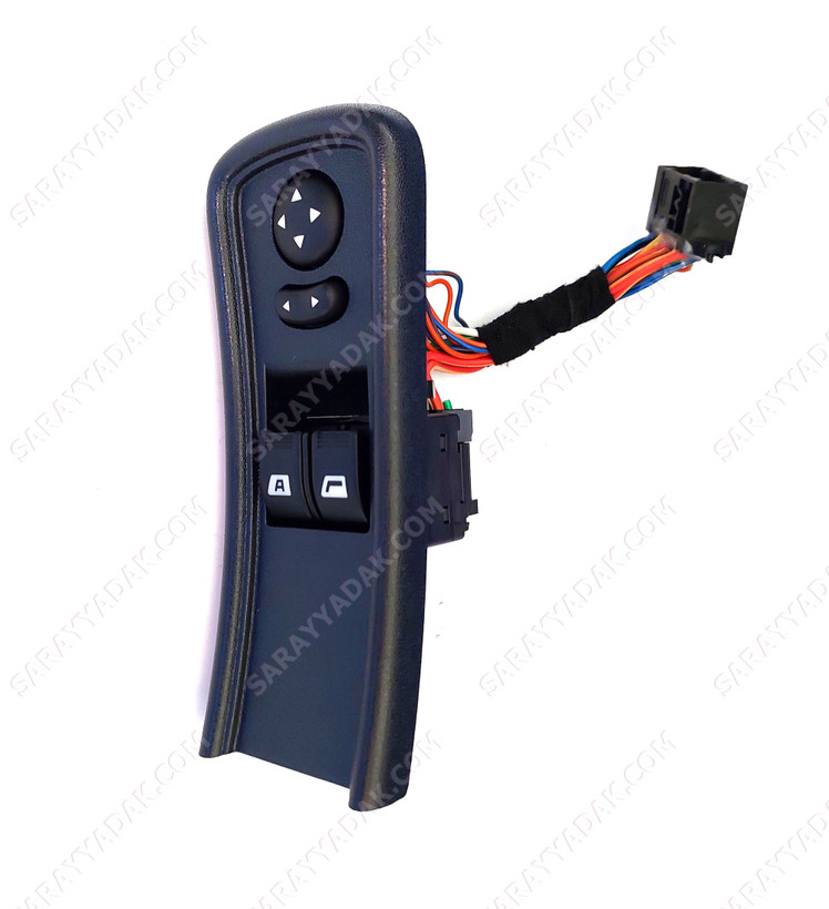 کلید شیشه بالابرجلو و آینه برقی رانا شرکتی ایساکو اصل 0941405499 به همراه دسته سیم تبدیل