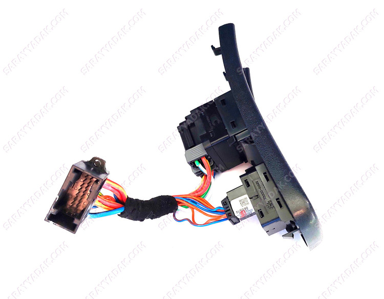 کلید شیشه بالابرجلو و آینه برقی رانا شرکتی ایساکو اصل 0941405499 به همراه دسته سیم تبدیل
