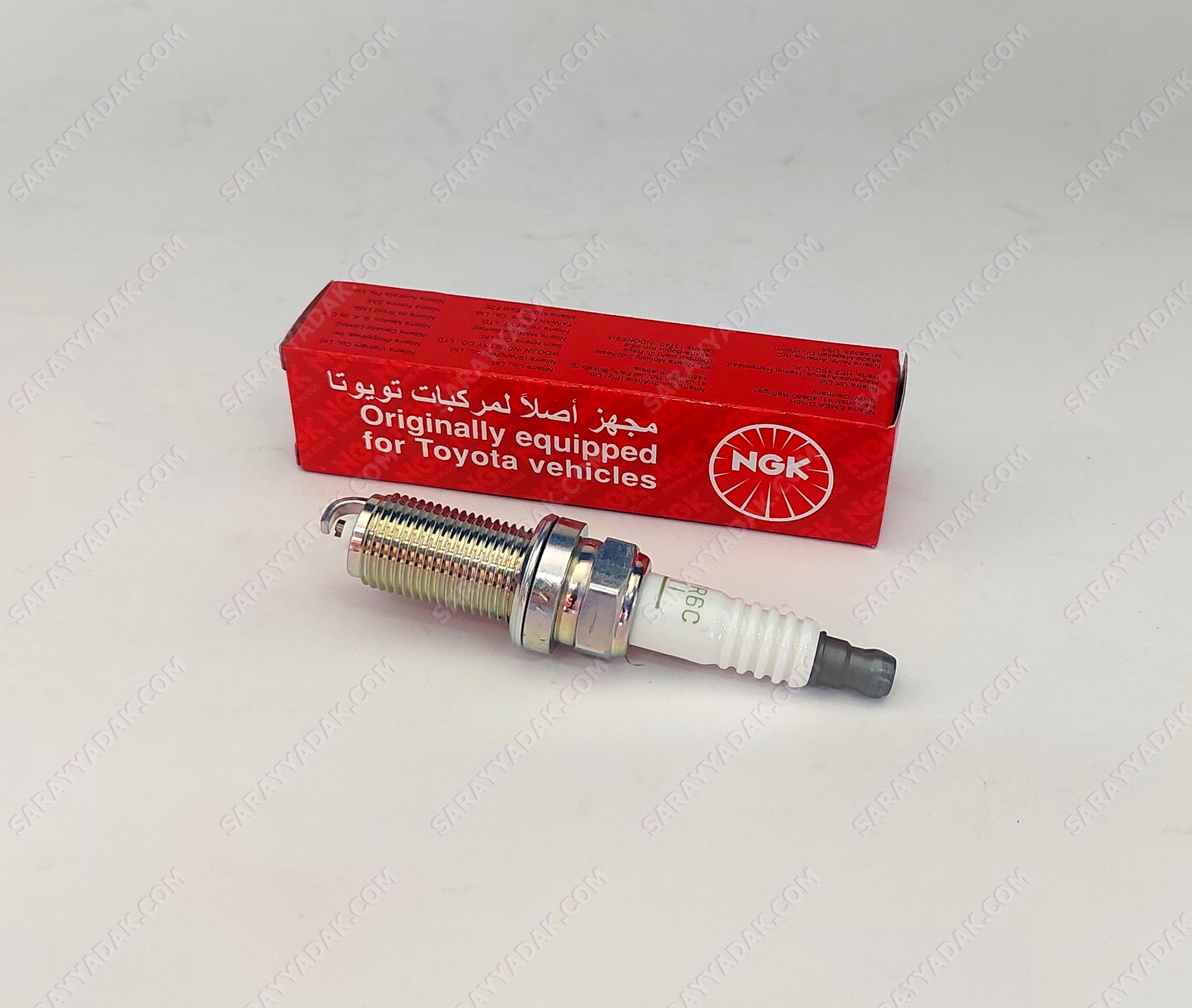 شمع موتور پژو 206 تیپ 5 NGK اصل ژاپن