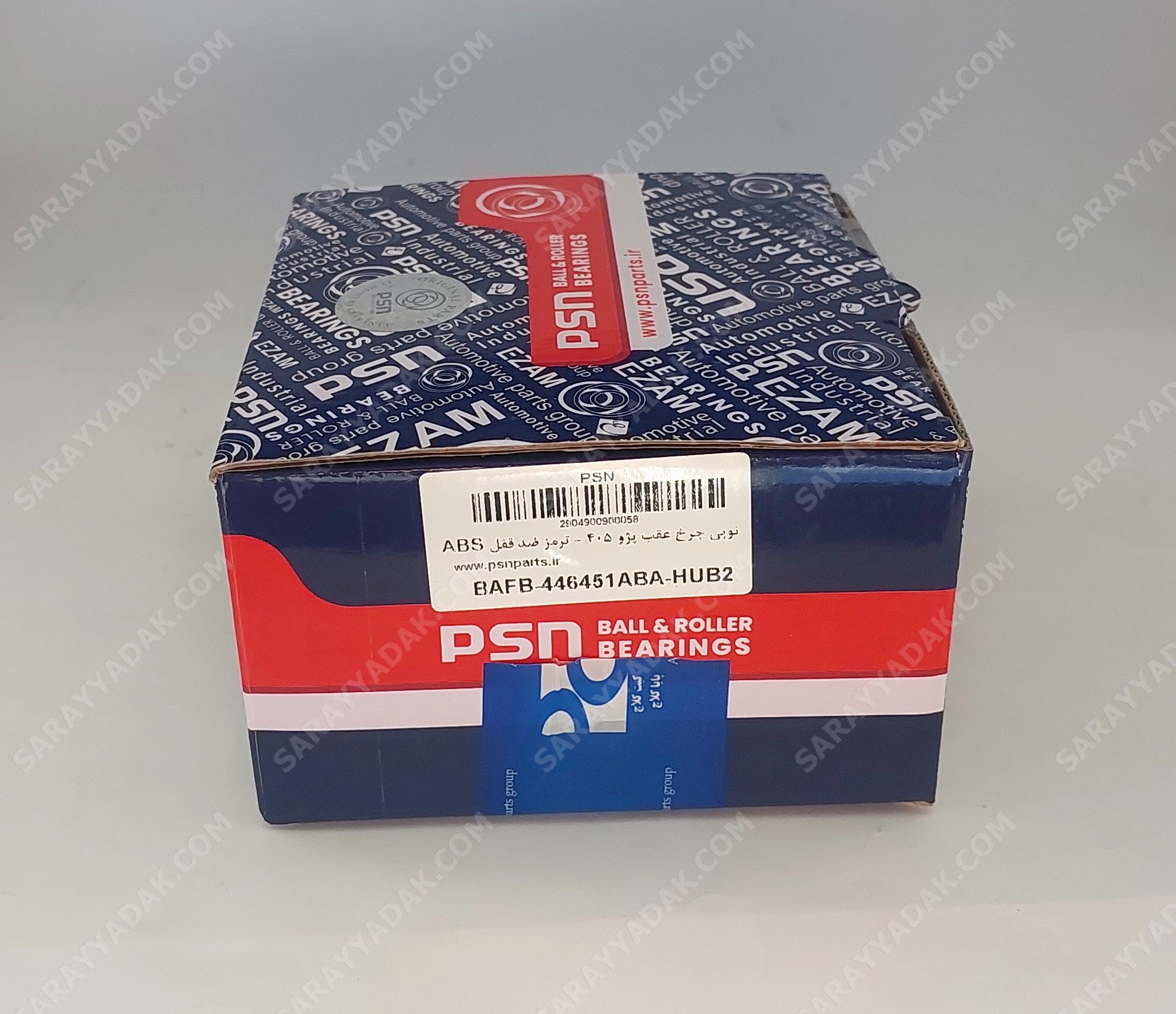 بلبرینگ توپی چرخ عقب ABS پژو 405 شرکتی عظام اصل