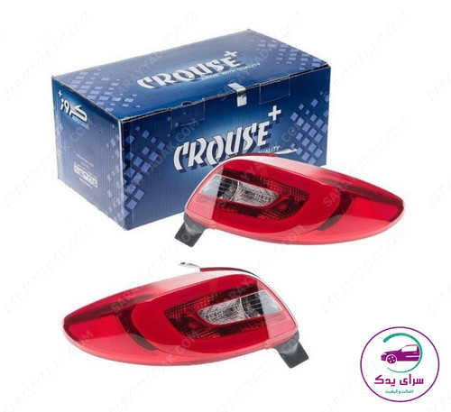 چراغ عقب راست و چپ پژو 207/206 برند کروز پلاس
