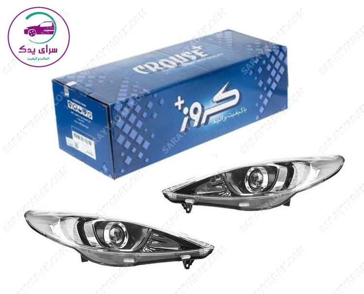 چراغ جلو پژو 207 شرکتی کروز پلاس اصل