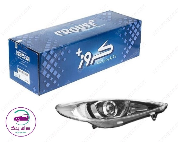 چراغ جلو راست پژو 207 شرکتی کروز پلاس اصل