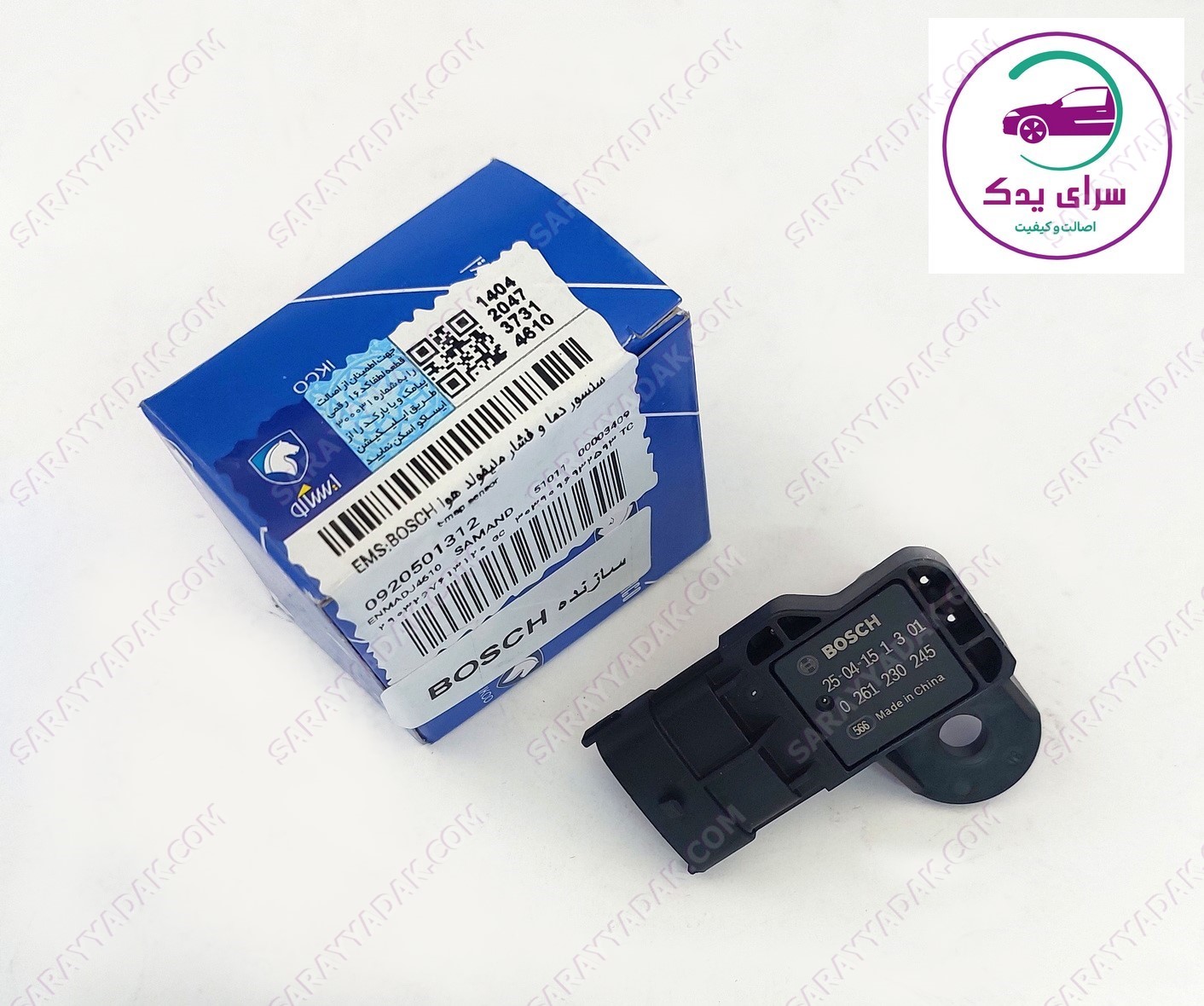 مپ سنسور سمند EF7 ( سیستم بوش ) شرکتی ایساکو اصل