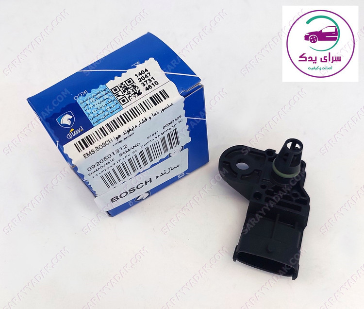 سنسور دما و فشار منیفولد هوا سمندEF7( EMS:BOSCH ) شرکتی ایساکو اصل 0920501312