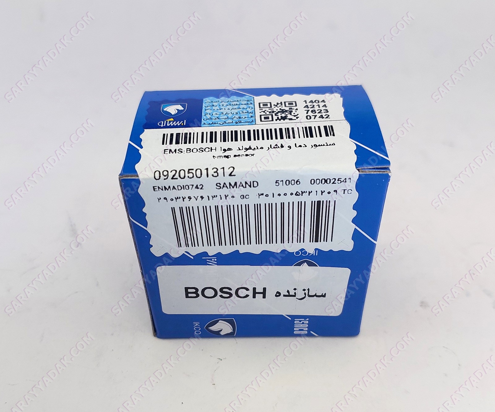 مپ سنسور سمند EF7 ( سیستم بوش ) شرکتی ایساکو اصل