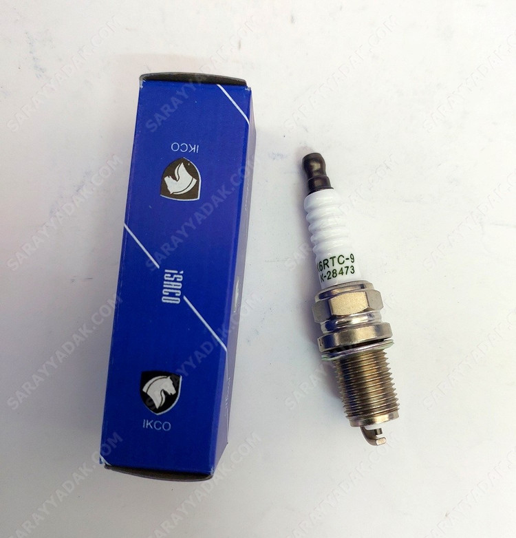 شمع موتور پژو 405 پایه کوتاه تورچ K6RTC-9 شرکتی ایساکو اصل 1040300499