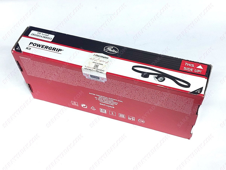 کیت تسمه تایم رنو ال90 پاورگریپ ( GATES ) اصلی با لیبل هرینگتون