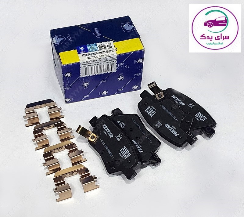 لنت ترمز عقب دنا و سمند سورن (دست چهار عددی) برند تکستار شرکتی ایساکو اصل 1620202109