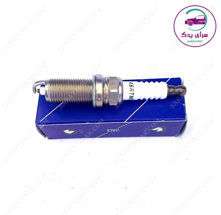 شمع موتور پژو 206 تیپ 5 (موتور TU5) پایه بلند تورچ K6RTM3 شرکتی ایساکو اصل 1040300399