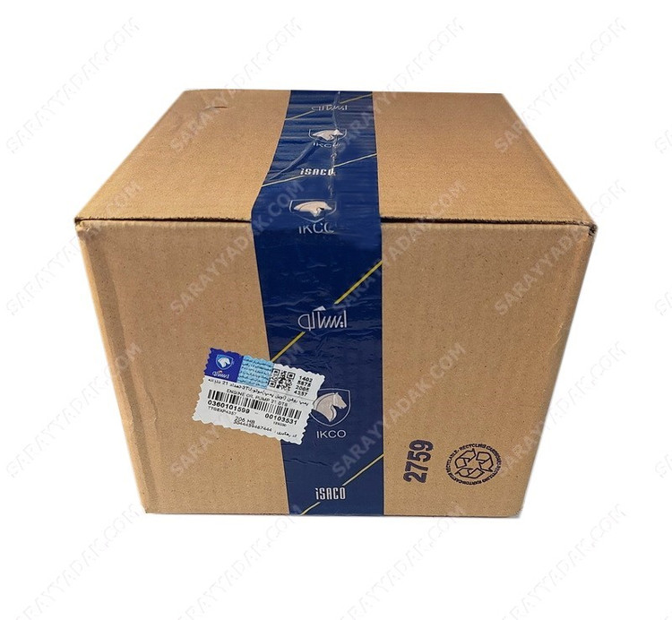 اویل پمپ (پمپ روغن) پژو 206 تیپ 2 (موتور TU3) 21 دندانه شرکتی ایساکو اصل 0360101599