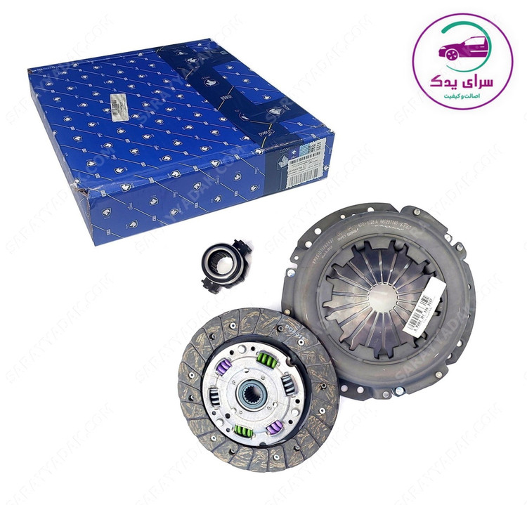 دیسک و صفحه پژو 405 ، پارس و سمند ( پری دمپر 6 فنر ) طرح والئو شرکتی ایساکو اصل