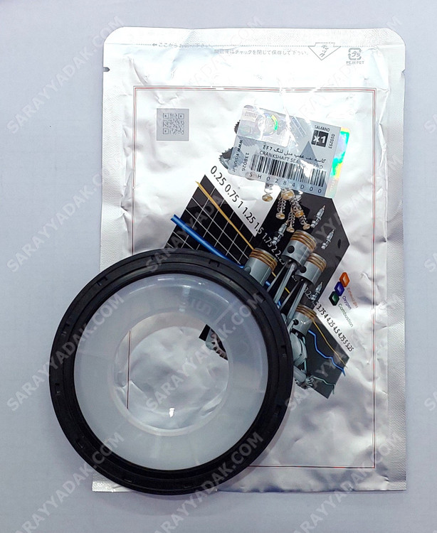 بهترین کاسه نمد عقب میل لنگ موتور ملی EF7 ویژن اصل