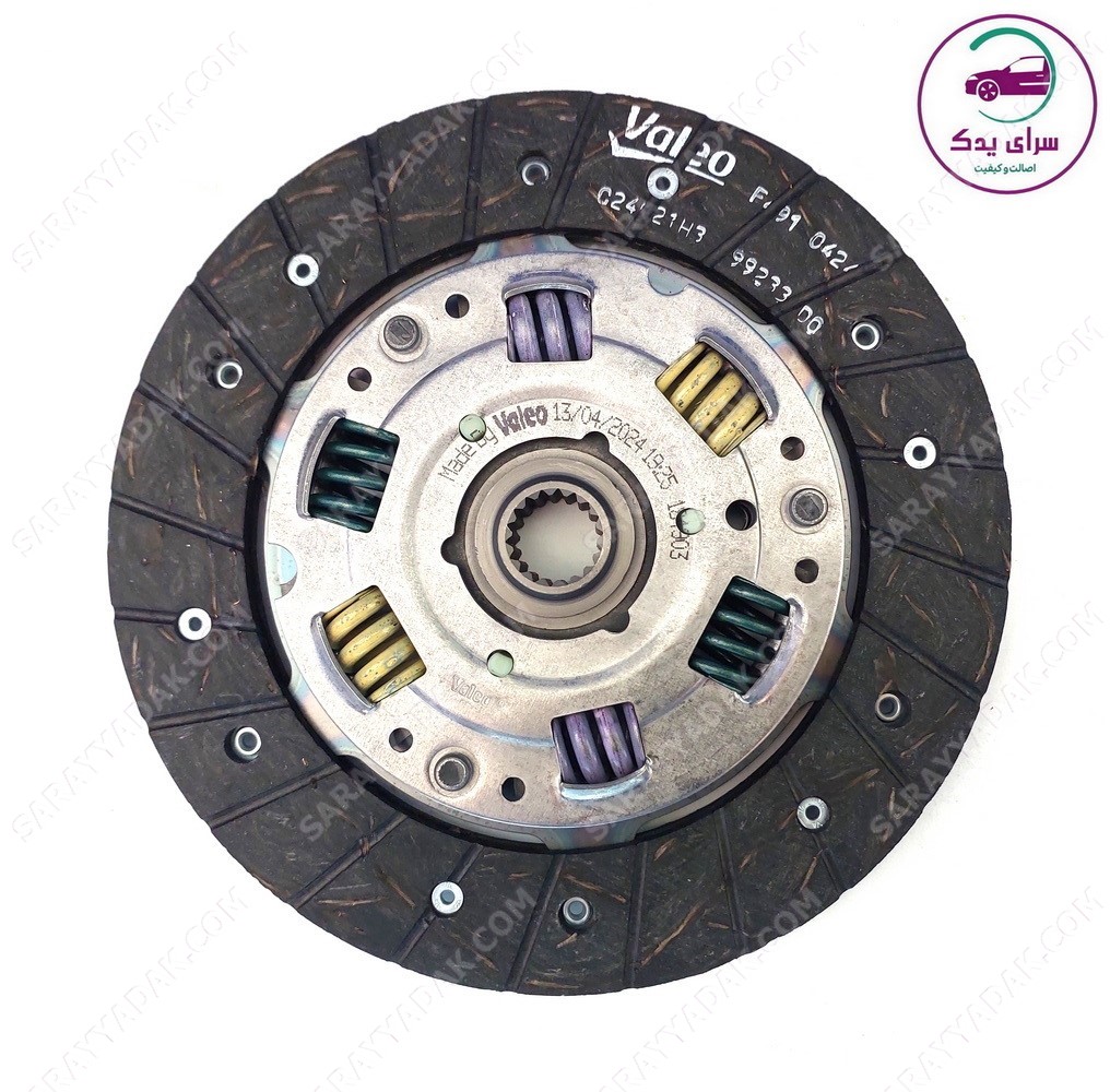 دیسک و صفحه والئو سبز با لیبل اصالت هرینگتون مناسب پژو 405