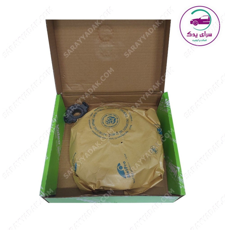 دیسک و صفحه ( کیت کلاچ ) پژو ۲۰۶ تیپ ۲ و ۳ والئو سبز اسپانیااصلی ( valeo ) با لیبل هرینگتون 826543