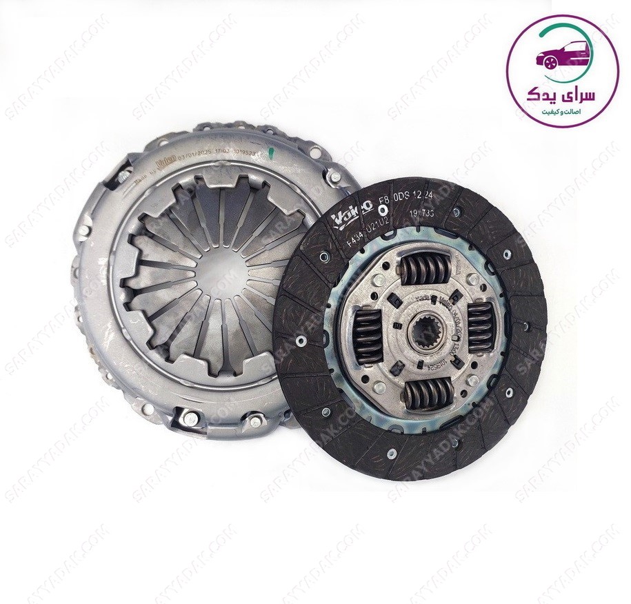 دیسک و صفحه والئ سبز ترک اصل پژو 206 تیپ 5 و پارس TU5