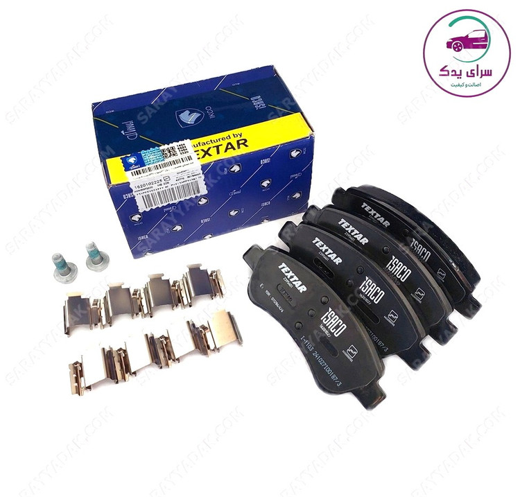 لنت ترمز جلو پژو 206 تیپ 5 تکستار شرکتی ایساکو اصل