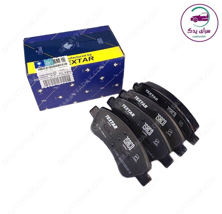 لنت ترمز جلو تکستار شرکتی ایساکو مناسب پژو 206 تیپ 5