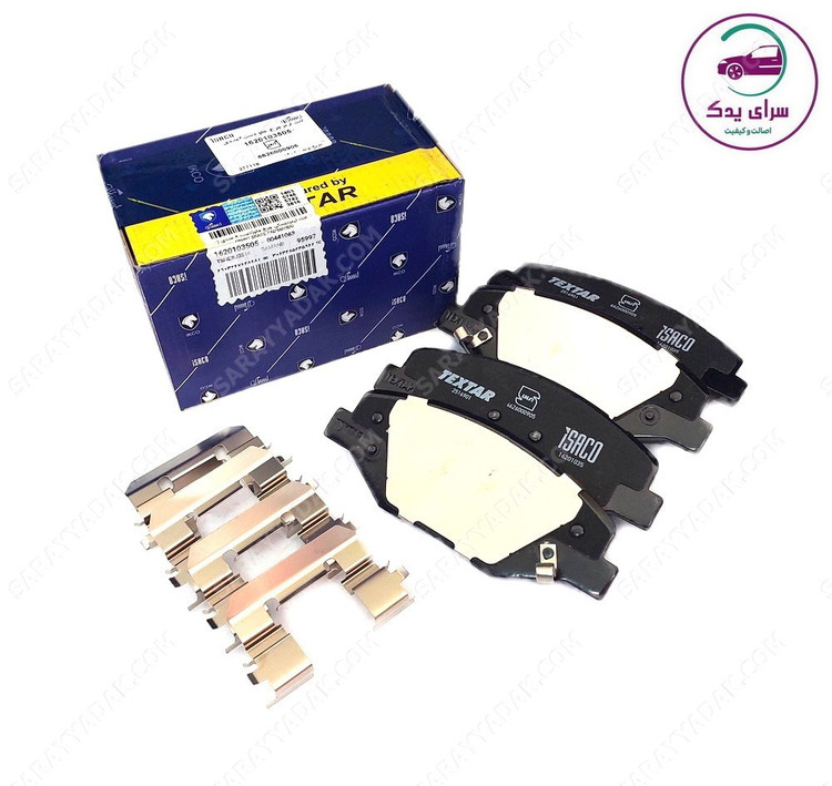 لنت ترمز جلو سمند EF7 و دنا تکستار شرکتی ایساکو اصل