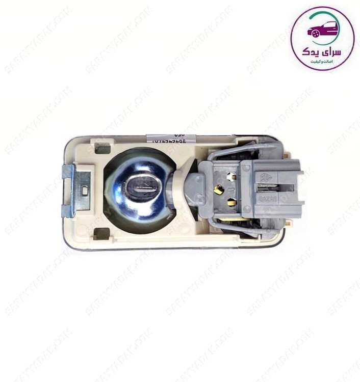 چراغ سقف با لامپ شرکتی ایساکو مناسب پژو 206 و رانا