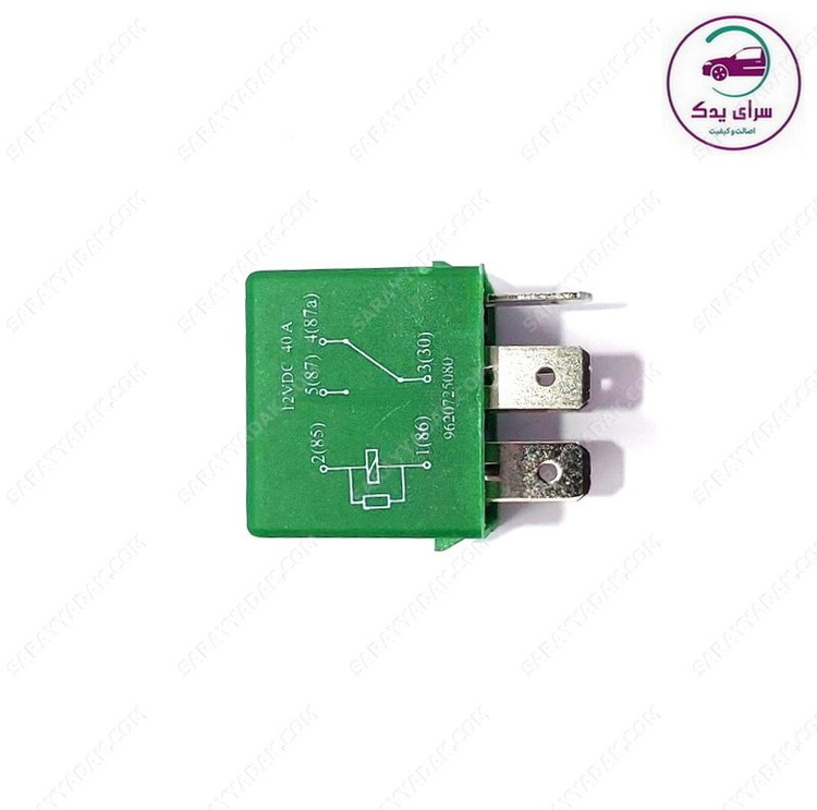 رله فن سبز پژو 206