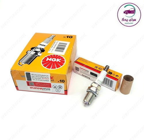 شمع موتور پژو 405 ، پارس و سمند پایه کوتاه NGK اصل BKR6E ( لیبل همیار حامی ) کد 6962