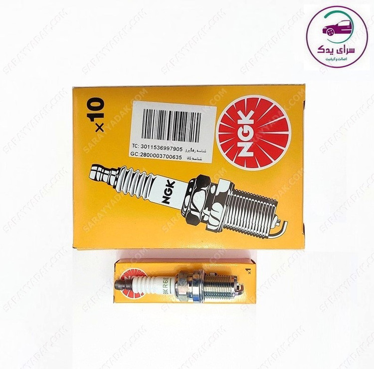 شمع پایه کوتاه NGK اصل با لیبل اصالت همیار حامی