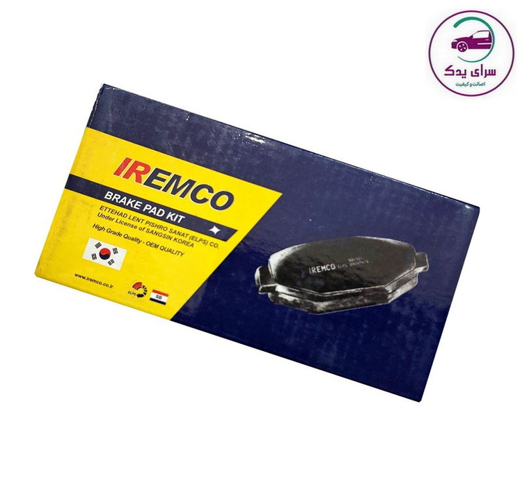 لنت ترمز جلو سمند EF7 شرکتی امکو ( EMCO ) اصلی