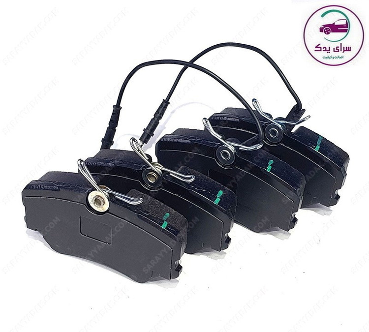 لنت ترمز جلو با سیم (دست چهار عددی) برند امکو شرکتی ایساکو اصل مناسب پژو 405 ، پارس و سمند XU7