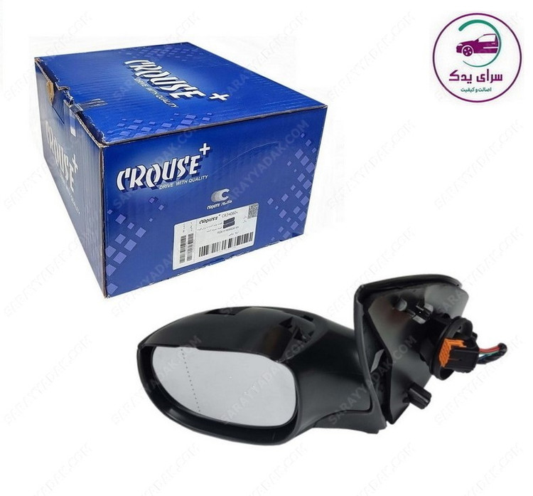 آینه بغل برقی سمت چپ 206 شرکتی کروزپلاس اصل 34060301 CR
