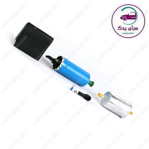 بهترین مجموعه پمپ بنزین خارج باک IN LINE پژو 405 (با صافی بنزین ) شرکتی عظام اصل